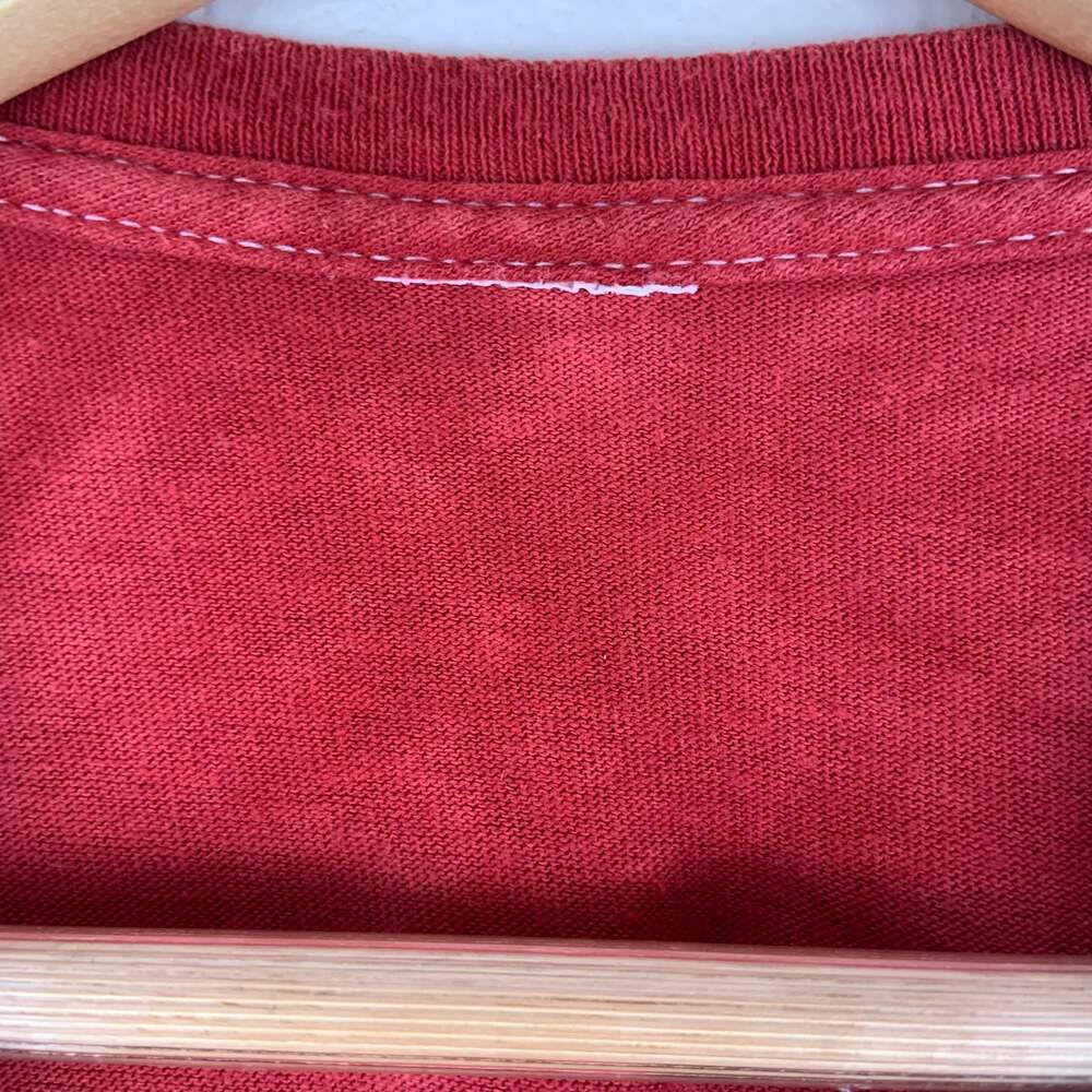 The Mountain Skull Rocker Red Tie Dye T-Shirt. - Picture 3 of 6